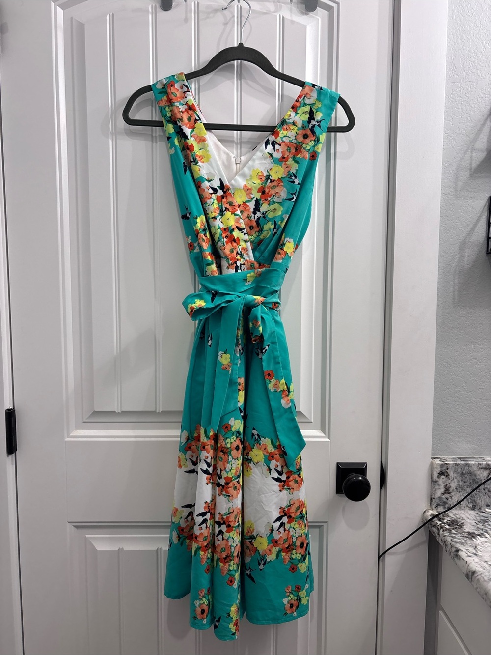 Floral Tie Dress